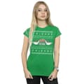 Miniatyrbild 2 av 3: Friends Dam/Tjej Fair Isle Central Perk T-shirt i bomull