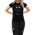 Miniatyrbilde 3 av 5: Friday 13th Womens/Ladies Jason Hockey Mask Cotton T-Shirt