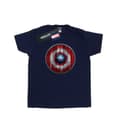 Miniatyrbillede 1 af 3: Marvel Girls Captain America Wooden Shield Cotton T-Shirt