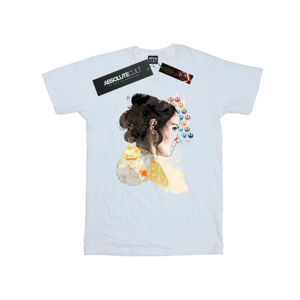 Star Wars: The Rise of Skywalker T-shirt i bomull med Rey-collage för flickor