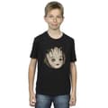 Miniatyrbilde 2 av 3: Marvel Boys I Am Groot Wooden Head T-Shirt