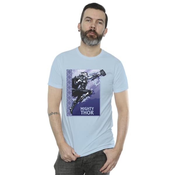 Marvel Mens Thor Love And Thunder Mighty Thor T-Shirt