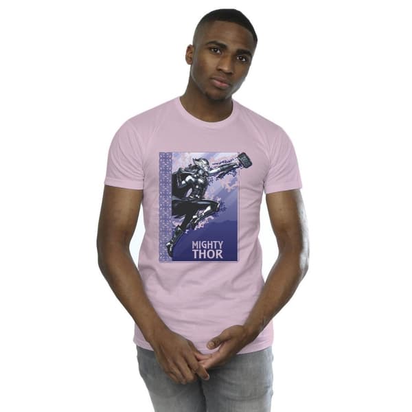 Marvel Mens Thor Love And Thunder Mighty Thor T-Shirt