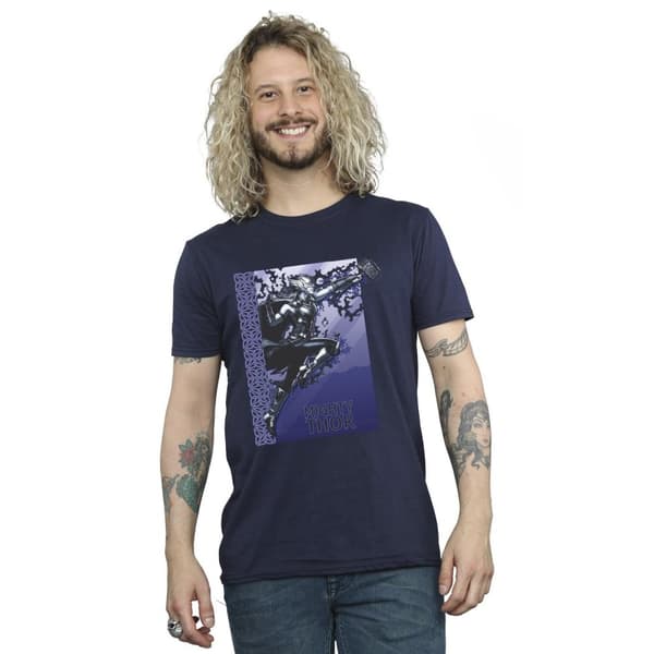 Marvel Mens Thor Love And Thunder Mighty Thor T-shirt