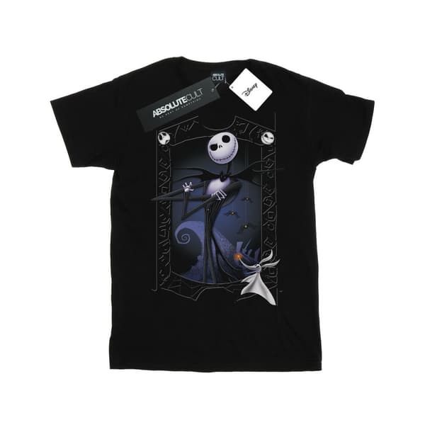 Disney Womens/Ladies Nightmare Before Christmas Pumpkin King Cotton Boyfriend T-Shirt