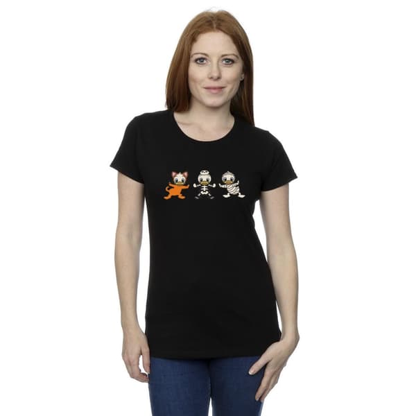 Disney Dam/Tjej Duck Tales Halloweenkostymer Bomulls-T-shirt