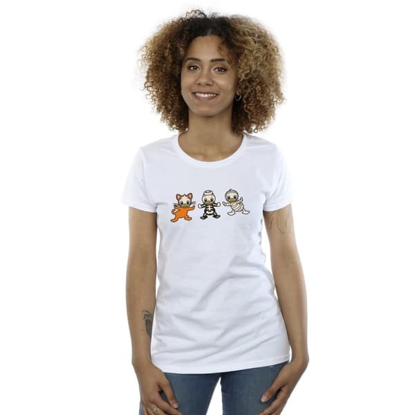Disney Dam/Tjej Duck Tales Halloweenkostymer Bomulls-T-shirt