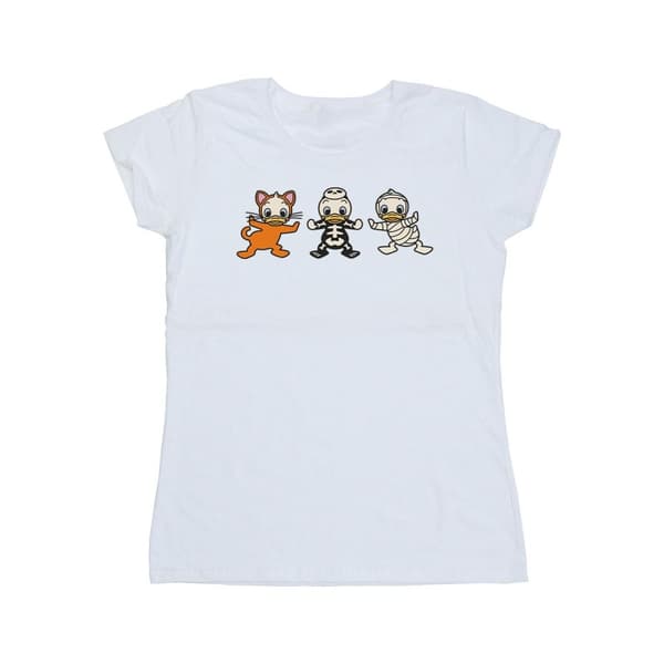 Disney Dam/Tjej Duck Tales Halloweenkostymer Bomulls-T-shirt