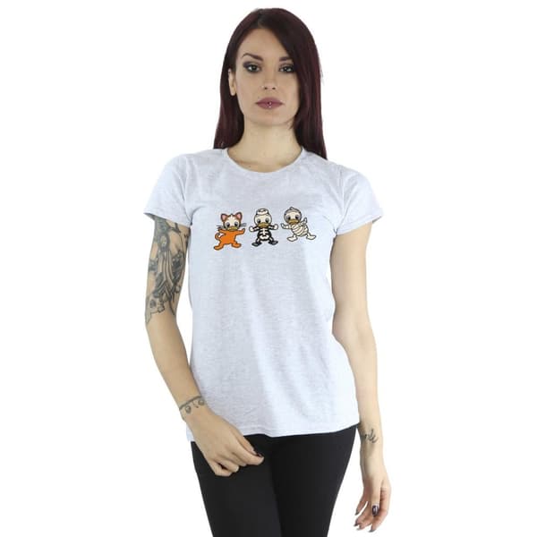 Disney Dam/Tjej Duck Tales Halloweenkostymer Bomulls-T-shirt
