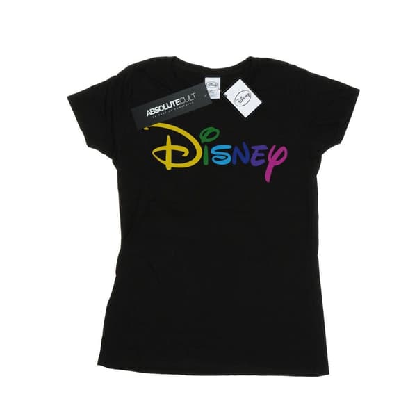 Disney Dam/Herr T-shirt i bomull med färglogga