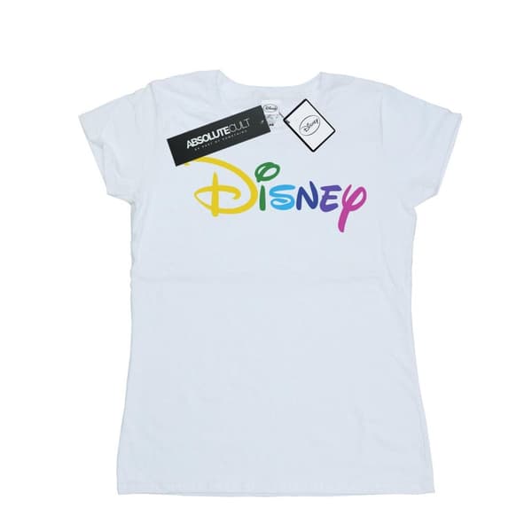 Disney Dam/Herr T-shirt i bomull med färglogga