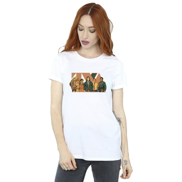 Marvel Dam/Loki TVA-gruppen - Boyfriend-t-shirt i bomull