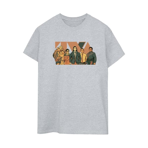 Marvel Dam/Loki TVA-gruppen - Boyfriend-t-shirt i bomull
