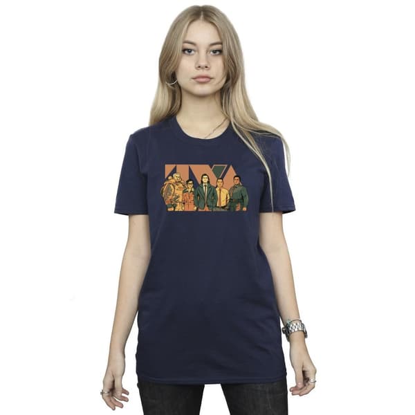 Marvel Dam/Loki TVA-gruppen - Boyfriend-t-shirt i bomull