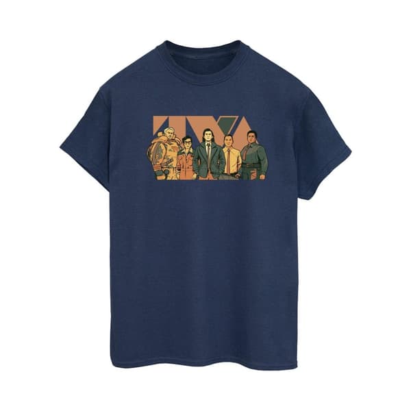 Marvel Dam/Loki TVA-gruppen - Boyfriend-t-shirt i bomull