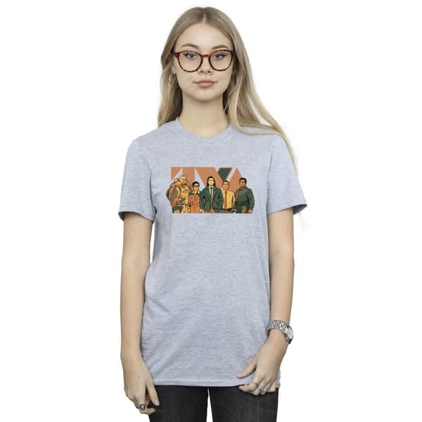 Marvel Dam/Loki TVA-gruppen - Boyfriend-t-shirt i bomull