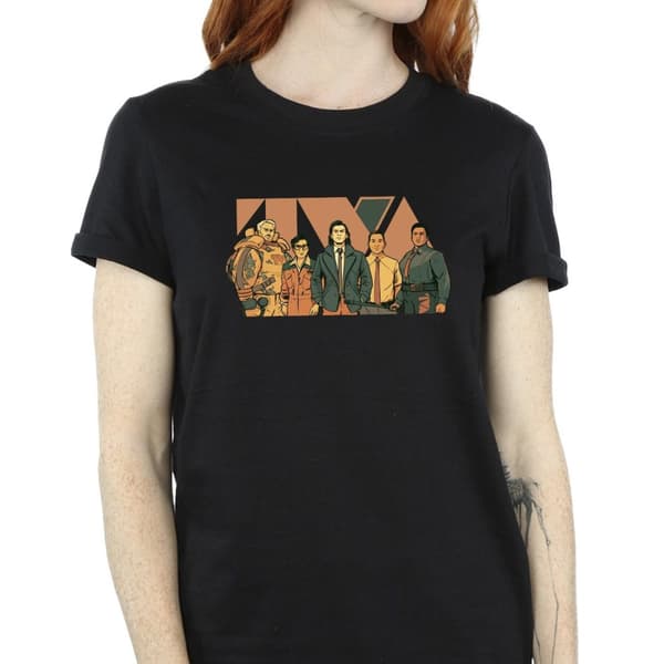 Marvel Dam/Loki TVA-gruppen - Boyfriend-t-shirt i bomull