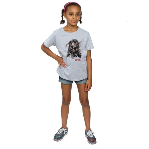 Marvel T-shirt i bomull för flickor - Ant-Man