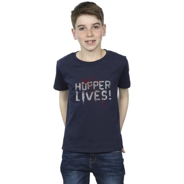 Netflix Boys Stranger Things Hoppers Live T-Shirt