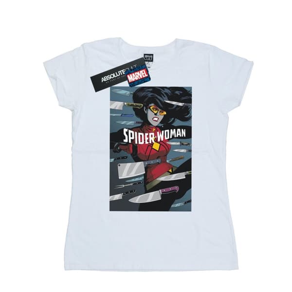 Marvel Womens/Ladies Spider-Woman Cover Cotton T-Shirt