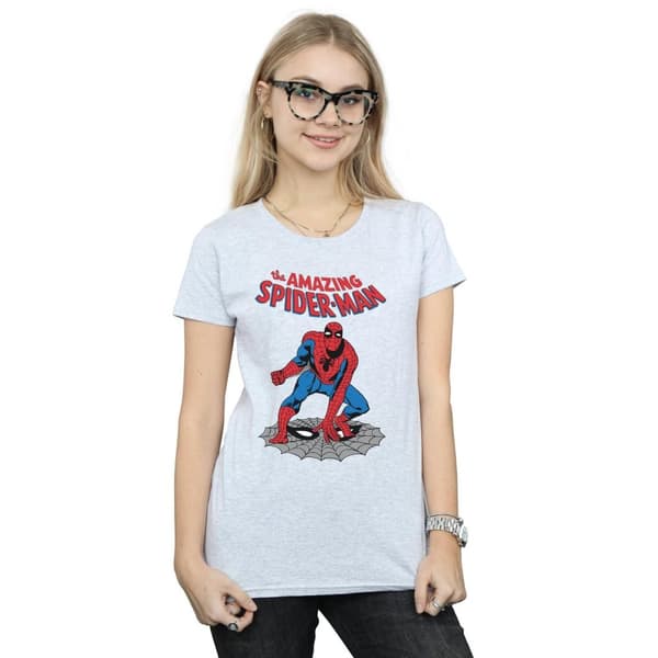 Marvel Womens/Ladies The Amazing Spider-Man Cotton T-Shirt
