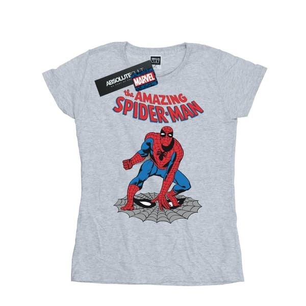 Marvel Womens/Ladies The Amazing Spider-Man Cotton T-Shirt