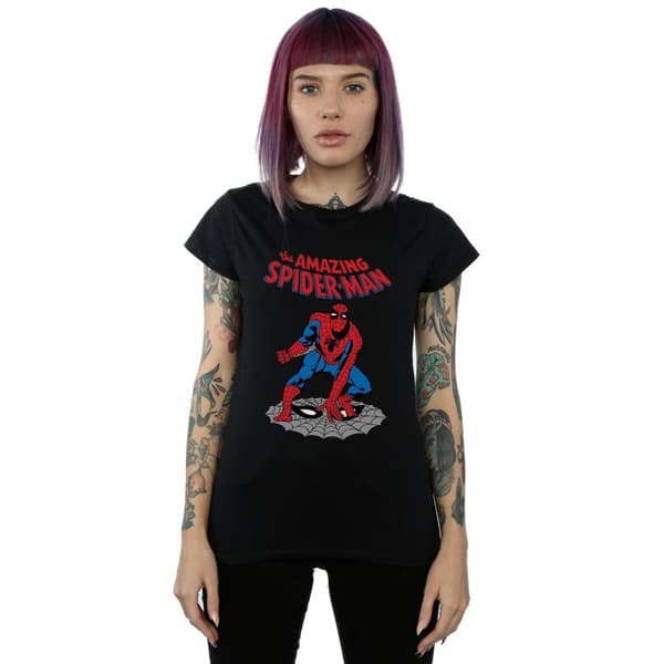 Marvel Womens/Ladies The Amazing Spider-Man Cotton T-Shirt