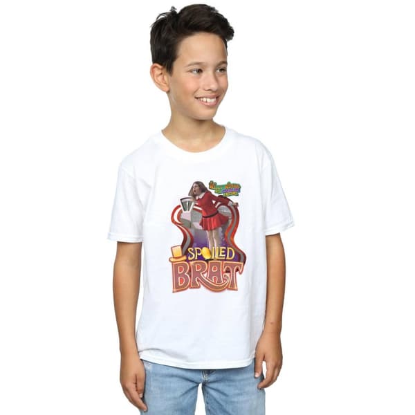 Willy Wonka And The Chocolate Factory Boys Spoiled Brat T-Shirt