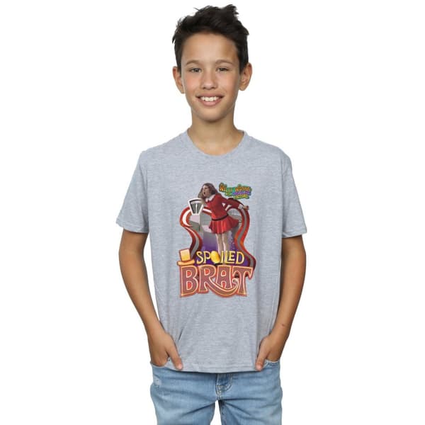 Willy Wonka And The Chocolate Factory Boys Spoiled Brat T-Shirt