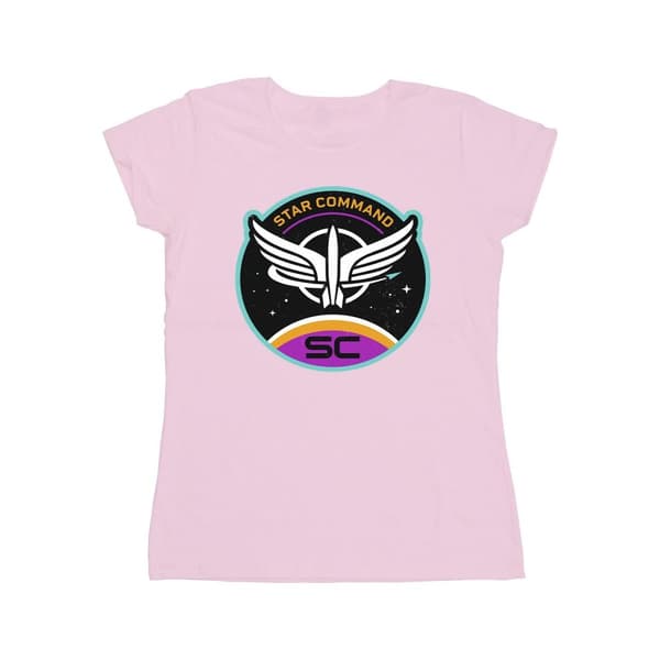 Disney Womens/Ladies Lightyear Star Command Circle Cotton T-Shirt