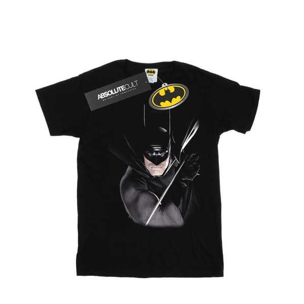 DC Comics T-shirt för pojkar - Batman by Alex Ross Black 12-13 Years