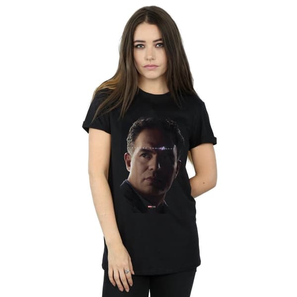 Marvel Dam / Dam Avengers Endgame Avenge The Fallen Bruce Banner Bomull Boyfriend T-shirt