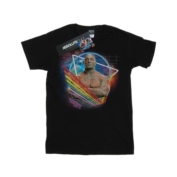 Marvel Mens Guardians Of The Galaxy Neon Drax T-Shirt