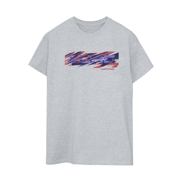 Disney Womens/Ladies Lightyear Zurg Graphic Title Cotton Boyfriend T-Shirt