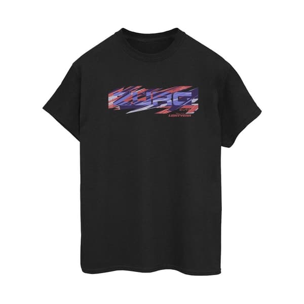 Disney Womens/Ladies Lightyear Zurg Graphic Title Cotton Boyfriend T-Shirt