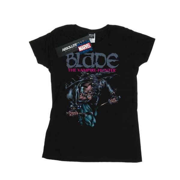 Marvel Womens/Ladies Blade Action Cotton T-Shirt