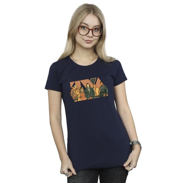 Marvel Dam/Loki TVA-gruppens bomulls-T-shirt