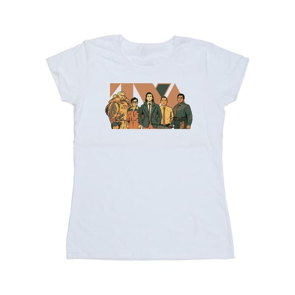 Marvel Dam/Loki TVA-gruppens bomulls-T-shirt