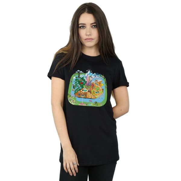 Disney Dam/Tjej Zootropolis City Boyfriend T-shirt i bomull