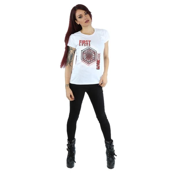 Star Wars Dam/Tjej The Last Jedi Dark Side T-shirt i bomull