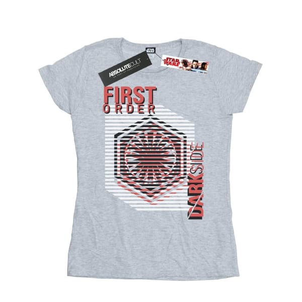 Star Wars Dam/Tjej The Last Jedi Dark Side T-shirt i bomull