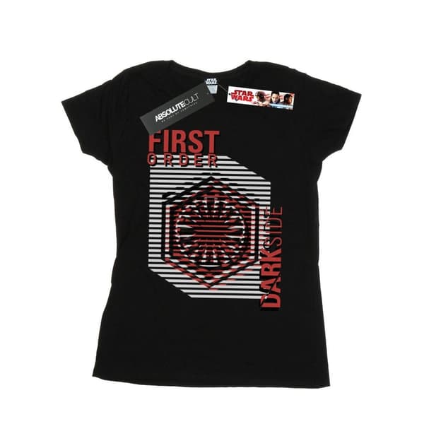 Star Wars Dam/Tjej The Last Jedi Dark Side T-shirt i bomull