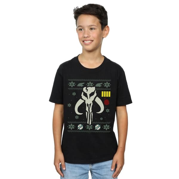 Star Wars Boys Christmas Bantha Skull T-Shirt