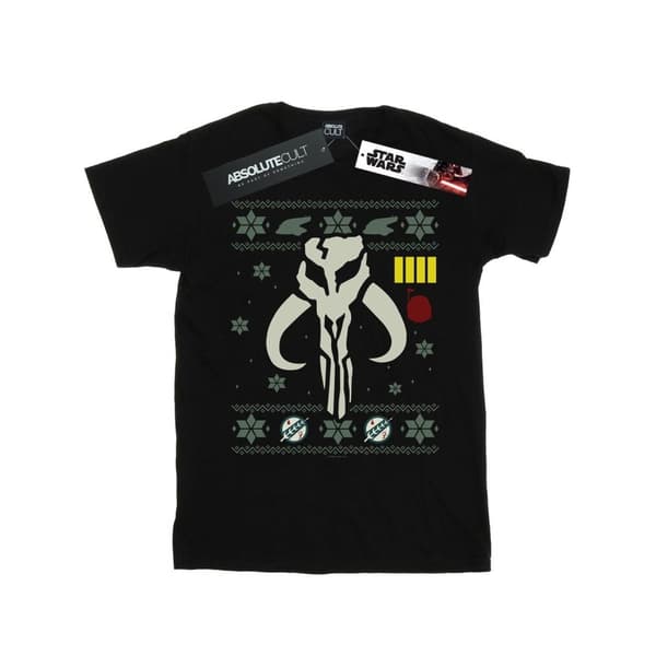 Star Wars Boys Christmas Bantha Skull T-Shirt