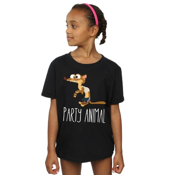 Disney T-shirt i bomull med Zootropolis-partydjur för flickor