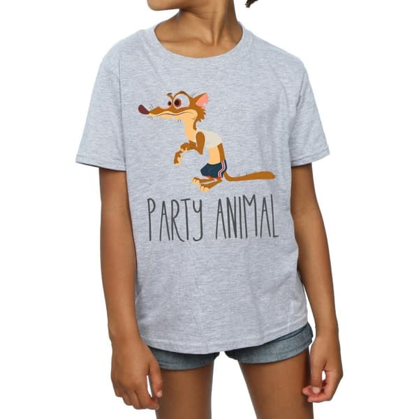 Disney T-shirt i bomull med Zootropolis-partydjur för flickor