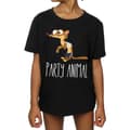 Miniatyrbild 3 av 5: Disney T-shirt i bomull med Zootropolis-partydjur för flickor