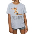Miniatyrbild 3 av 5: Disney T-shirt i bomull med Zootropolis-partydjur för flickor