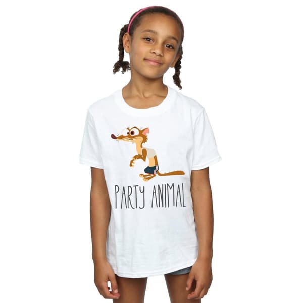Disney T-shirt i bomull med Zootropolis-partydjur för flickor