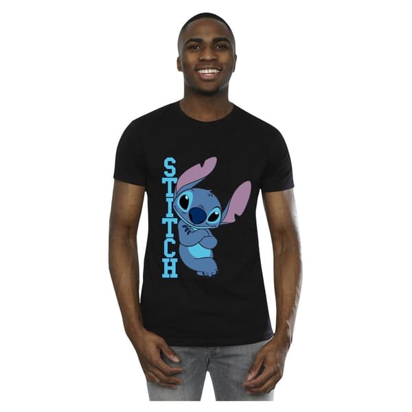 Disney Lilo And Stitch Posing T-shirt för herrar